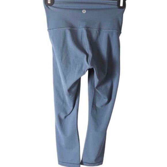 LULULEMON ATHLETICA Wunder Under Crop (Hi-Rise) 'Full-On Luxtreme 21' Size 2 - Picture 3 of 3